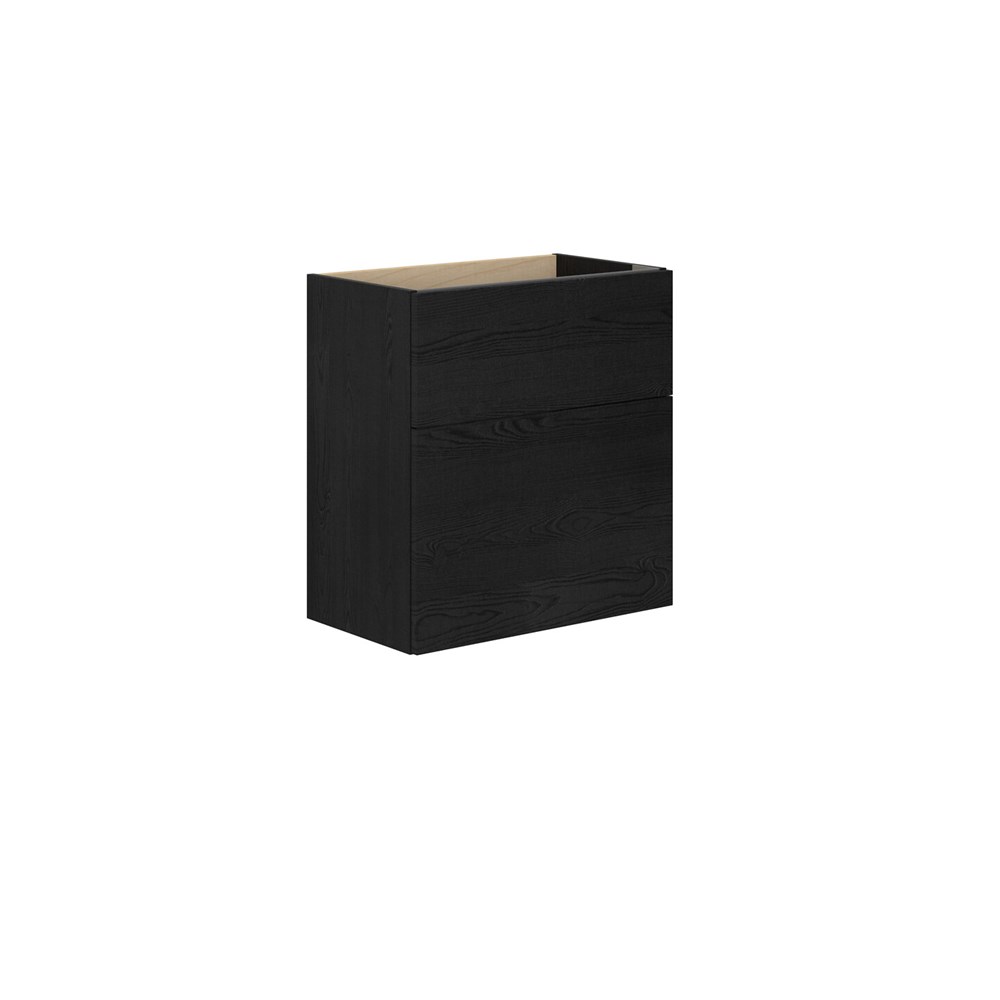 dansani-luna-allaskaappi-60x64x35-cm-musta-tammi-2-ltk-ilman-vetimi