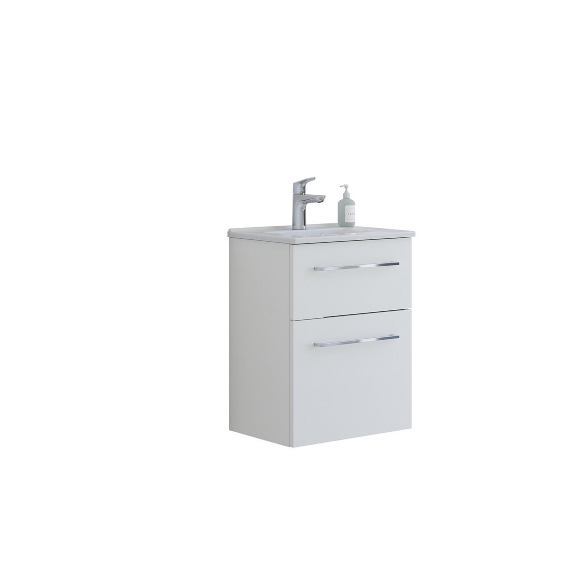 Dansani Mido Urban Pro kalustesetti Mini Amber 51x66,8x36,5 cm mattavalkoinen 2 ltk sisältää vetimet