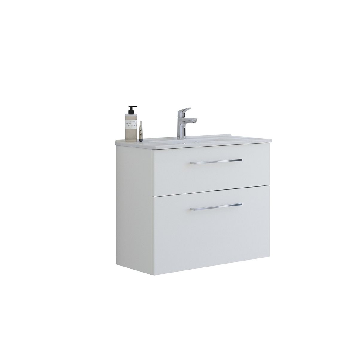 Dansani Mido Urban Pro kalustesetti Mini Amber 81x65,8x36,5 cm mattavalkoinen 2 ltk sisältää vetimet