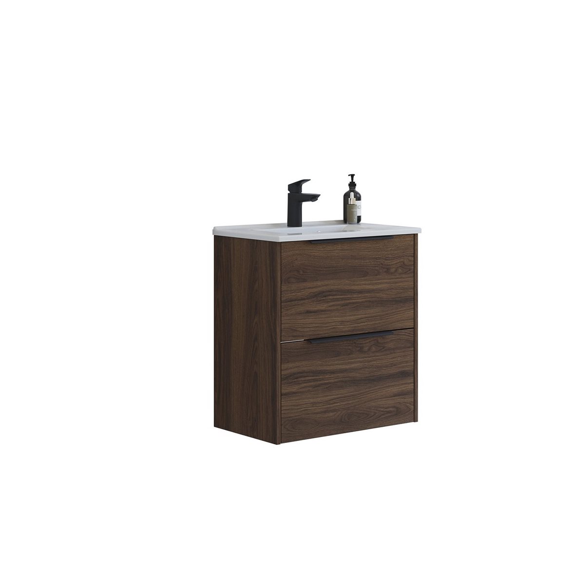 Dansani Mido Classic Pro kalustesetti Mini Amber 61x65,8x36,5 cm ruskea tammi 2 ltk sisältää vetimet