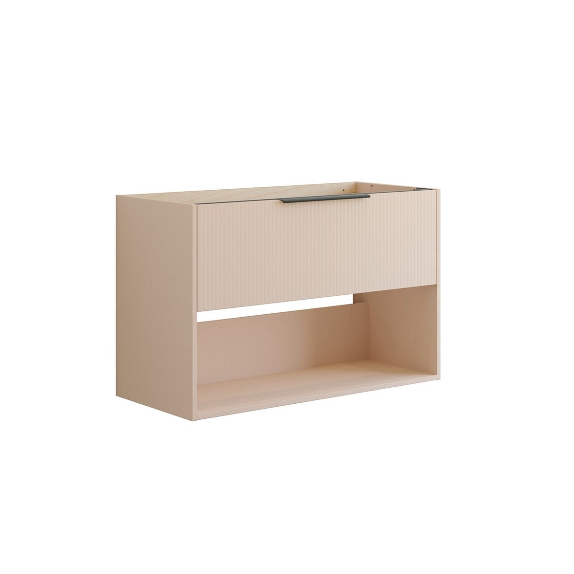 Dansani Mido Classic allaskaappi 100x64x44 cm urakuvioitu hiekka 1 ltk sisältää vetimet seinäviemäröinti