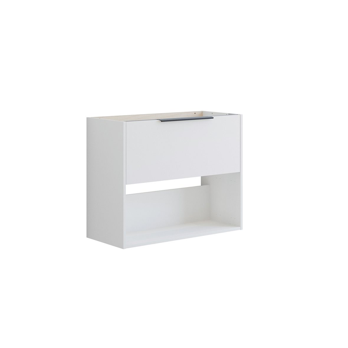 Dansani Mido Classic allaskaappi 80x64x35 cm mattavalkoinen 1 ltk sisältää vetimet