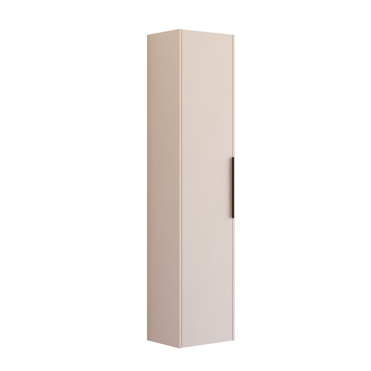 Dansani Mido Classic Pro korkea kaappi 40x176x35 cm hiekka 1 ovi sisältää vetimet saranat vasemmalla