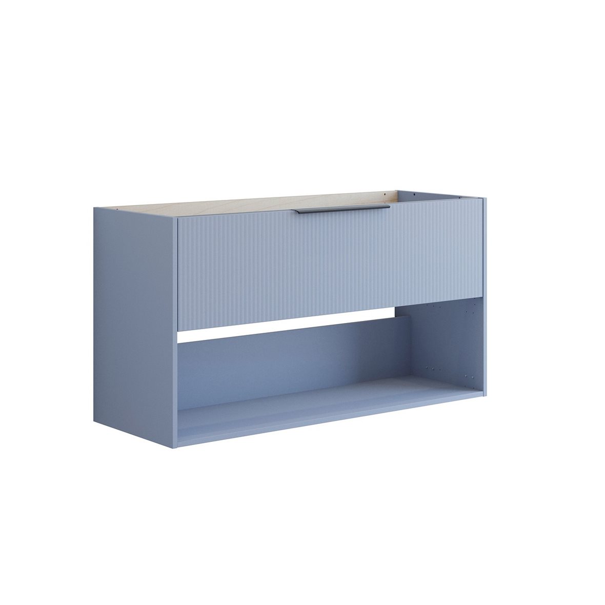 Mido Classic allaskaappi 120x64x44 cm vaaleansininen 1 ltk sisältää vetimet