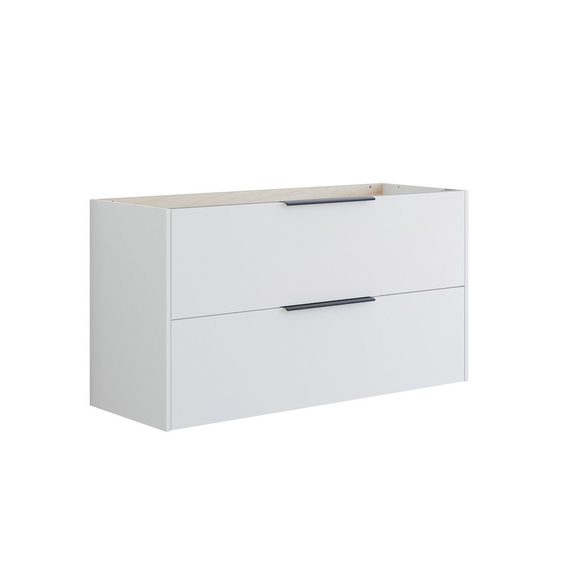 Mido Classic allaskaappi 120x64x44 cm mattavalkoinen 2 ltk sisältää vetimet