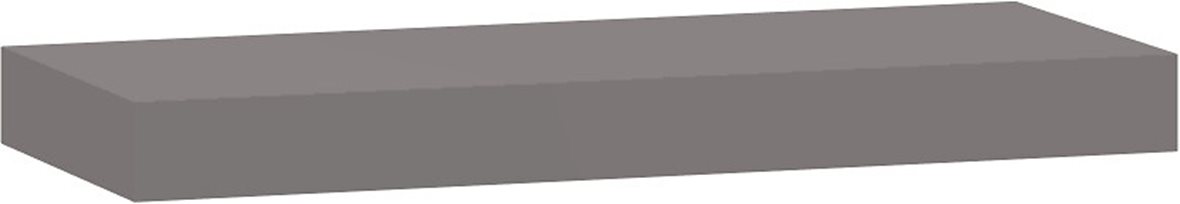 Dansani Luna seinähylly 35x3,2x14,5 cm mattaharmaa