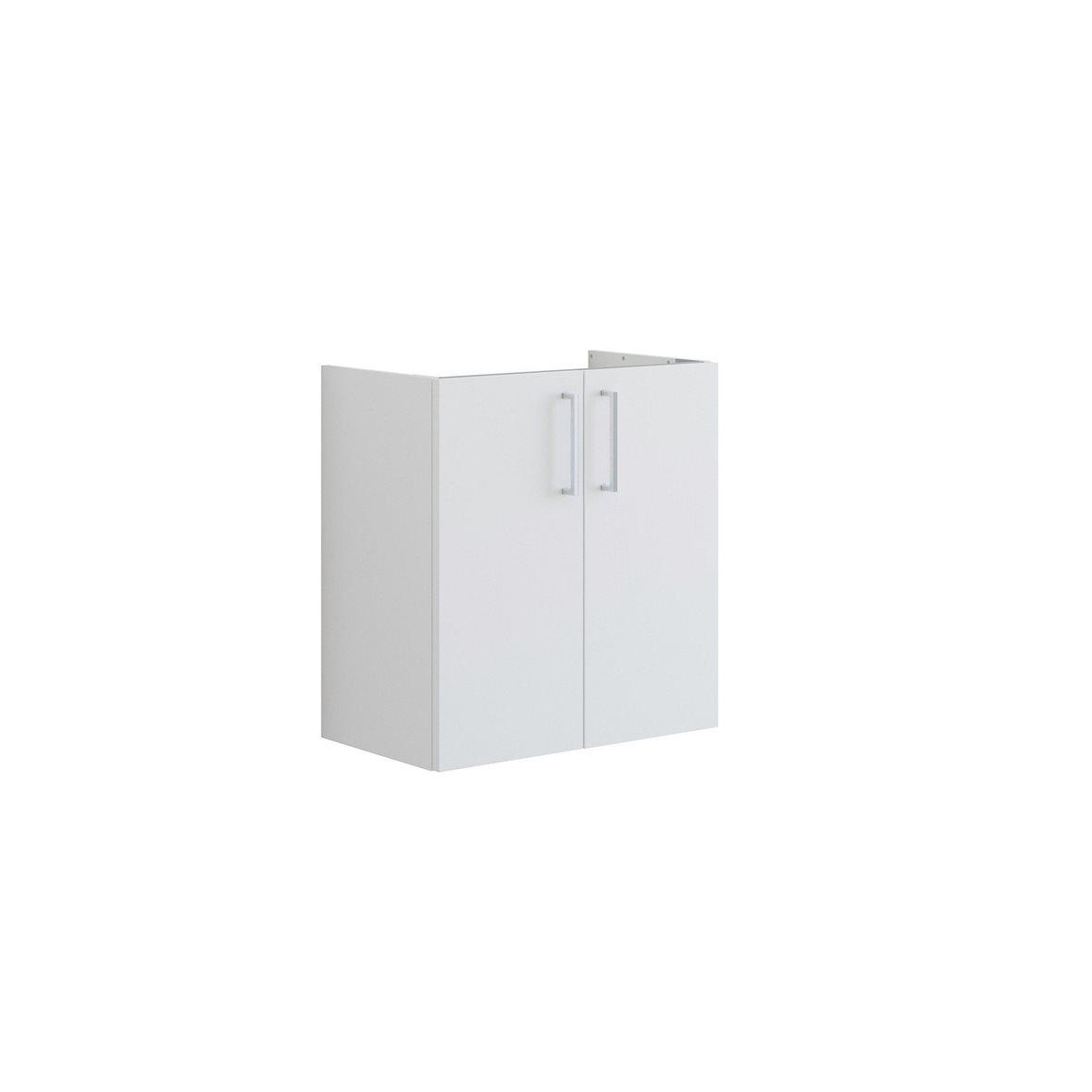 Mido Urban allaskaappi 60x64x35 cm mattavalkoinen 2 ovea sisältää vetimet