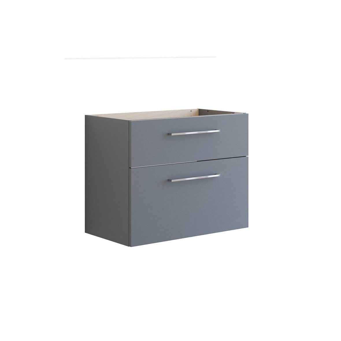 Dansani Mido Urban allaskaappi 80x64x44 cm mattaharmaa 2 ltk sisältää vetimet