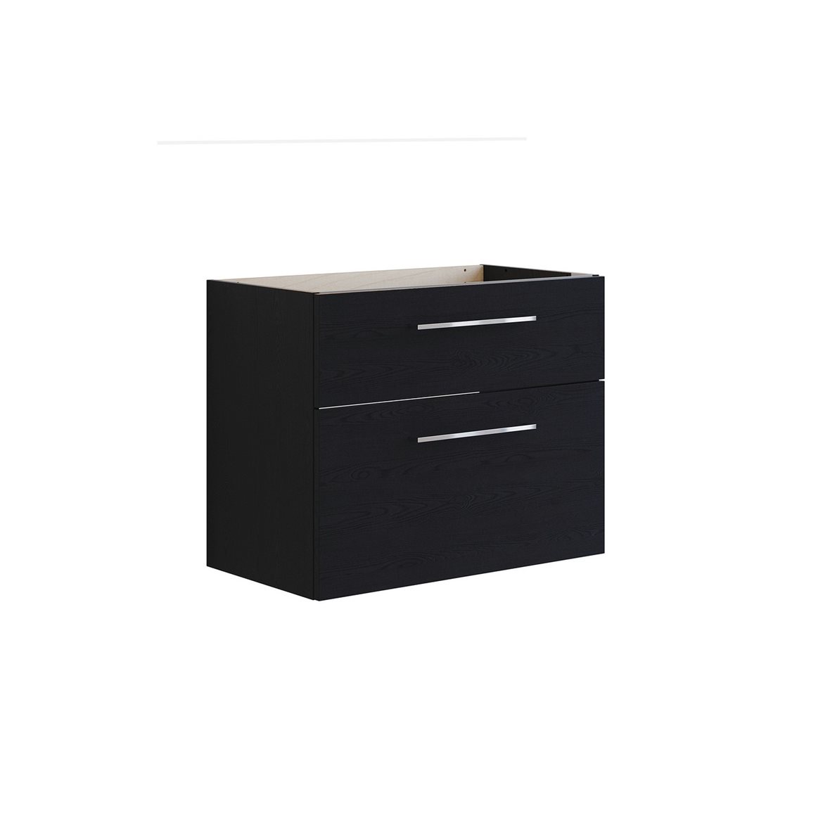 Dansani Mido Urban allaskaappi 80x64x44 cm musta tammi 2 ltk sisältää vetimet