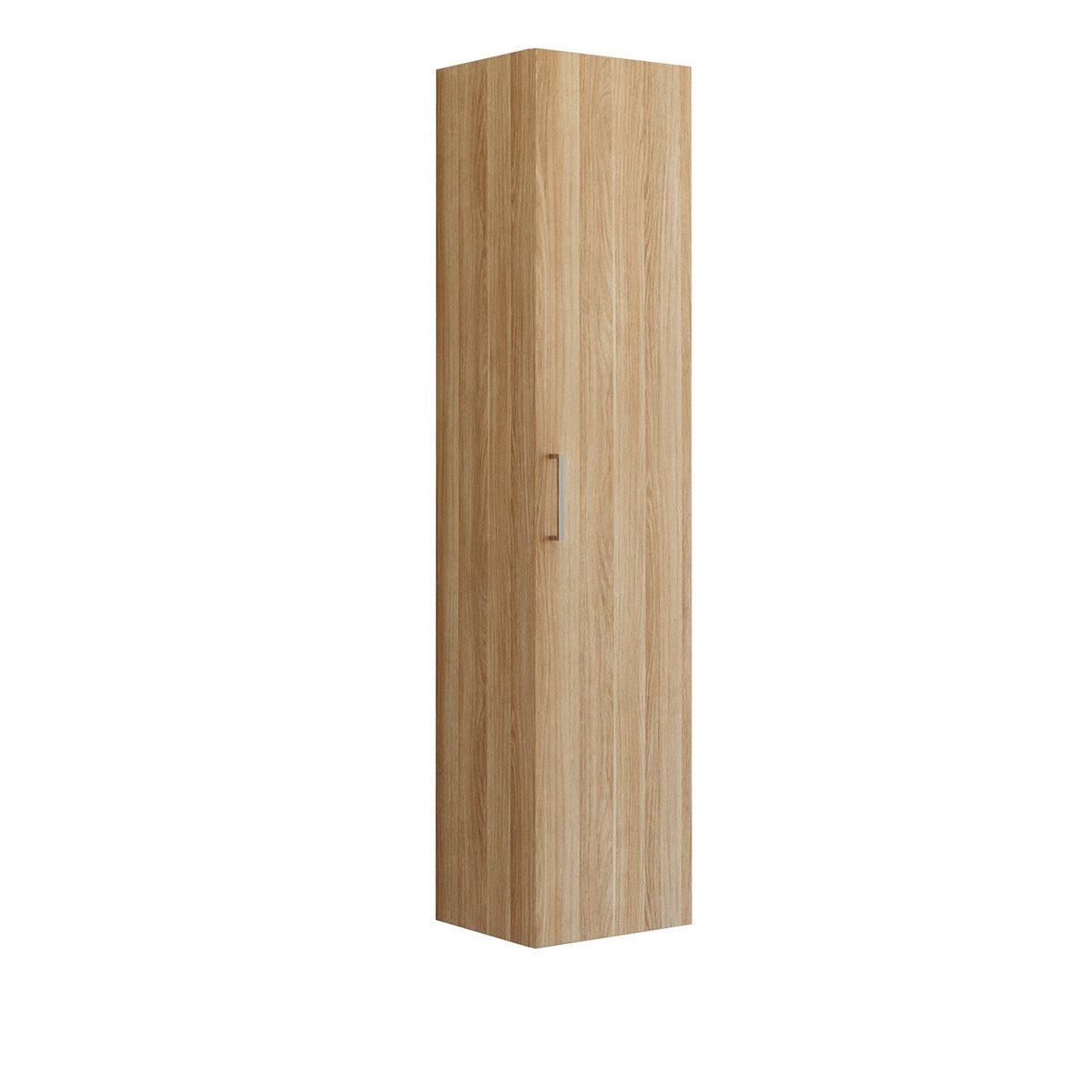 Dansani Mido Urban korkea kaappi 40x176x35 cm lämmin tammi 1 ovi sisältää vetimet saranat vasemmalla