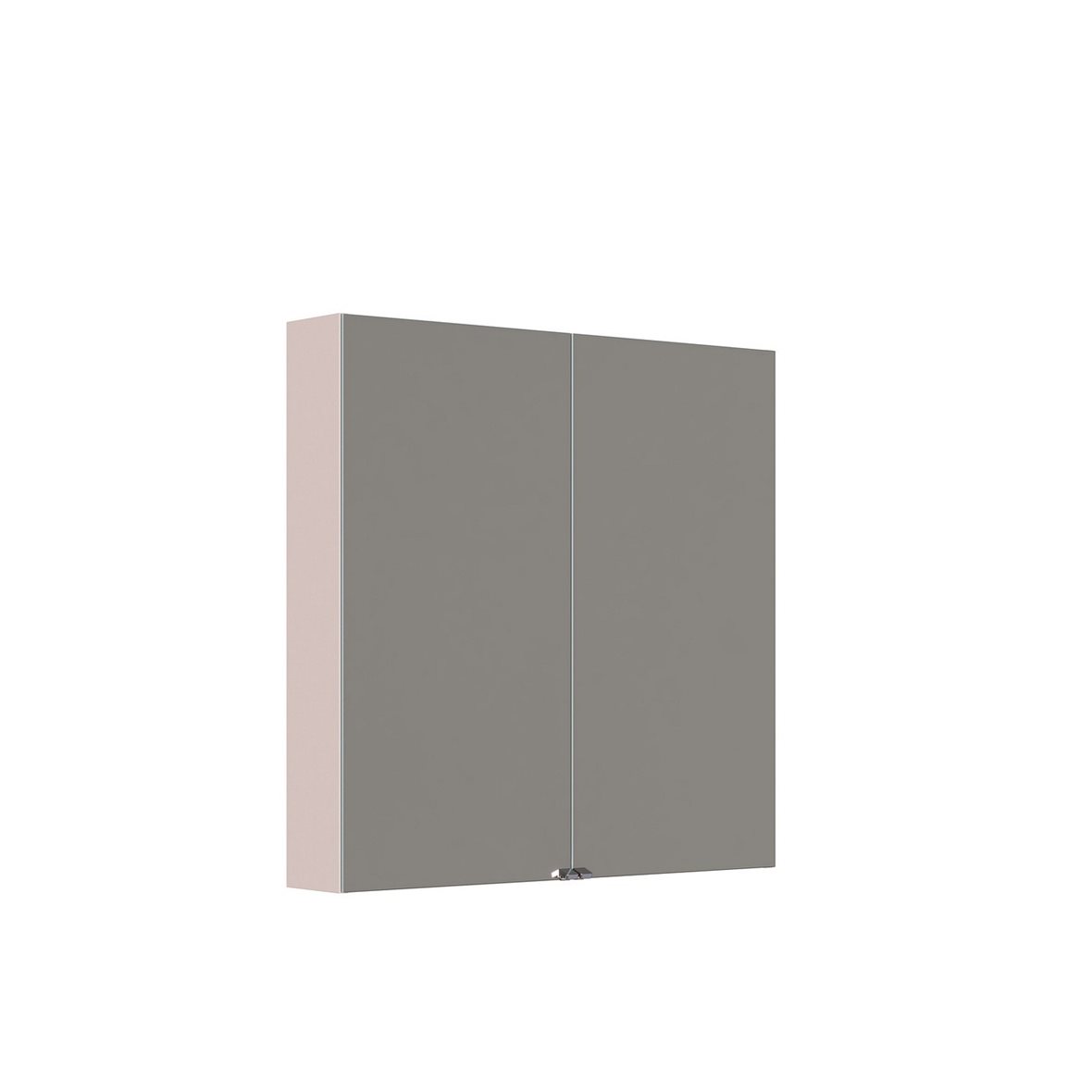 Mido Classic Select peilikaappi 80x80x17 cm hiekka 2 ovea valaistusvalmius pistorasia oikealla