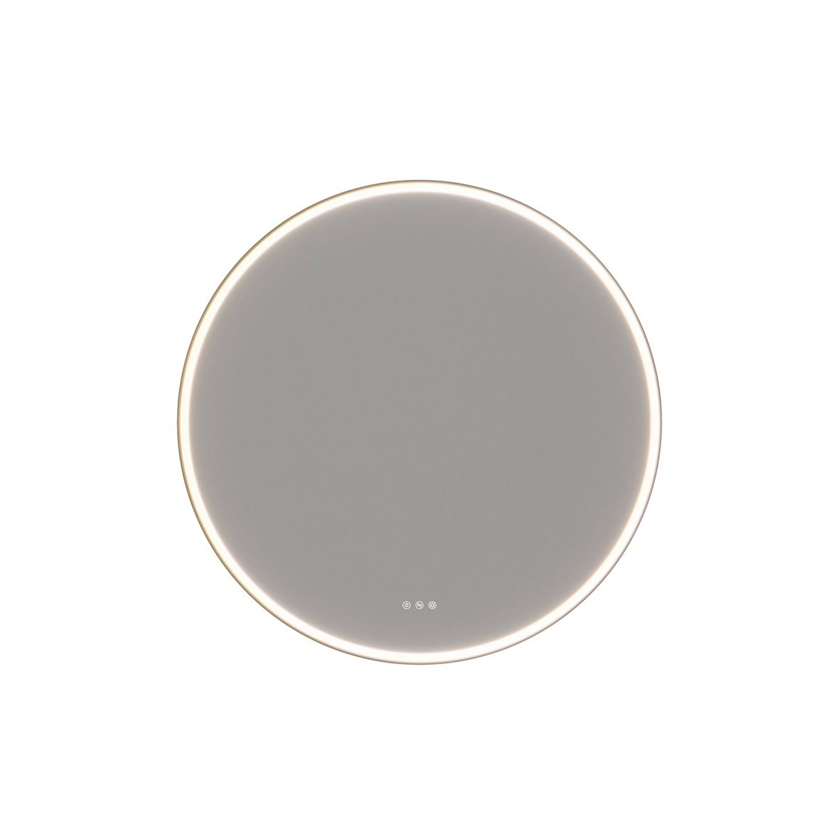 Dansani Hoop peili valolla 94,3x94,3x3,1 cm valinnainen väri päävalaistus valaistuksenohjaus