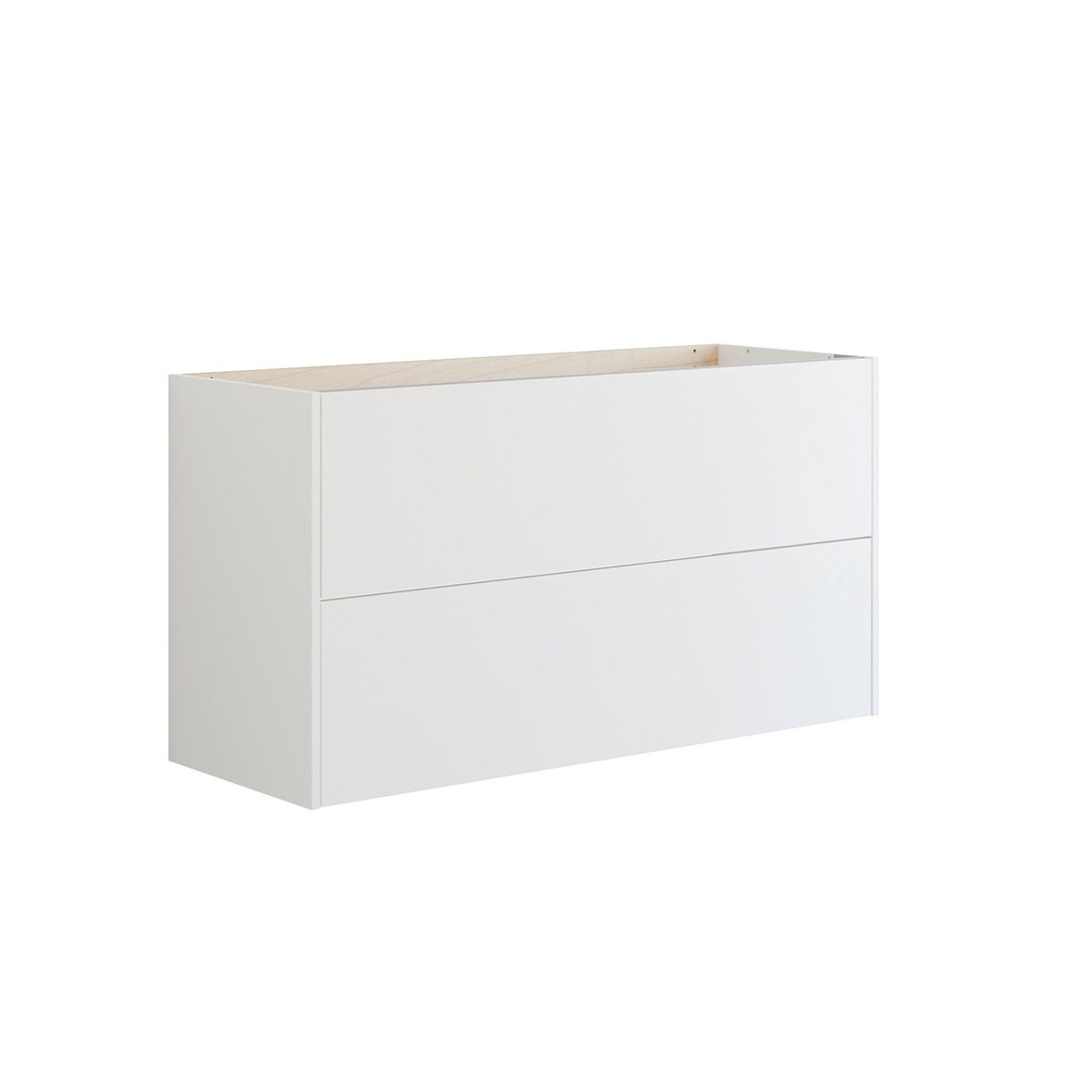 Dansani Luna Classic kaappi tason alle 120x64x44 cm mattavalkoinen 2 ltk ilman vetimiä
