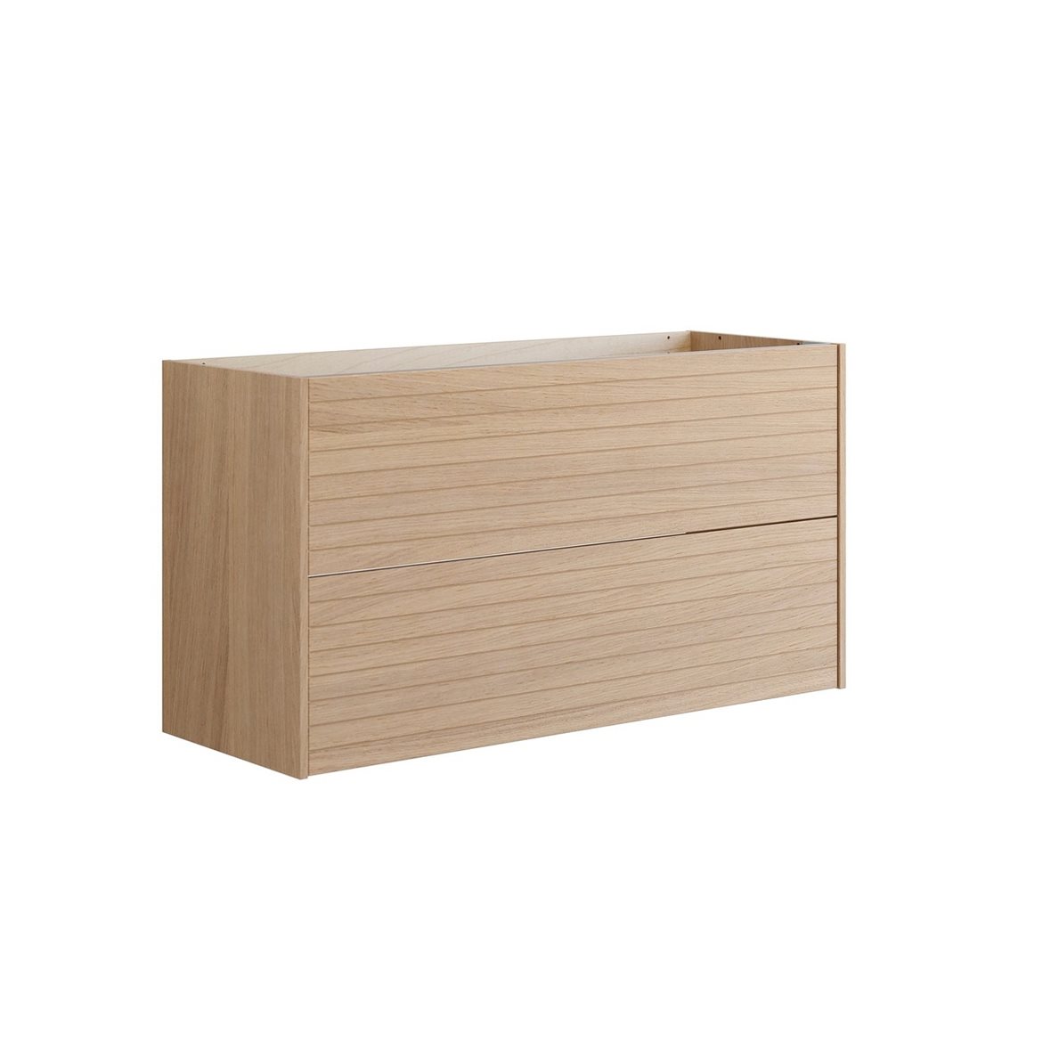 Dansani Luna Classic kaappi tason alle 120x64x44 cm vaalea tammi 2 ltk ilman vetimiä