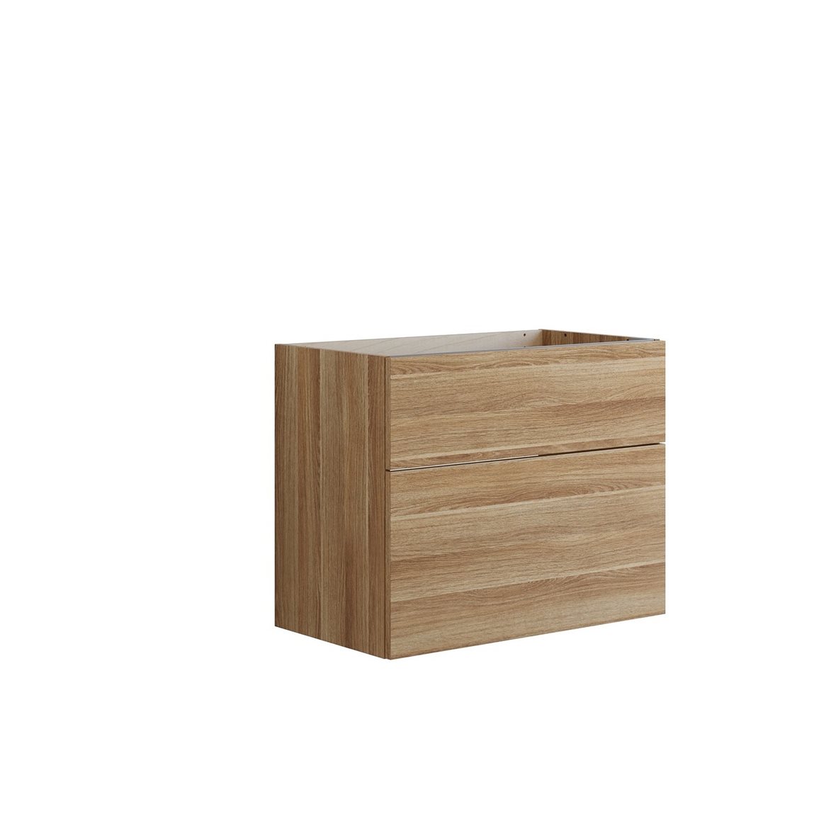 Dansani Luna Urban allaskaappi 80x64x44 cm lämmin tammi 2 ltk ilman vetimiä