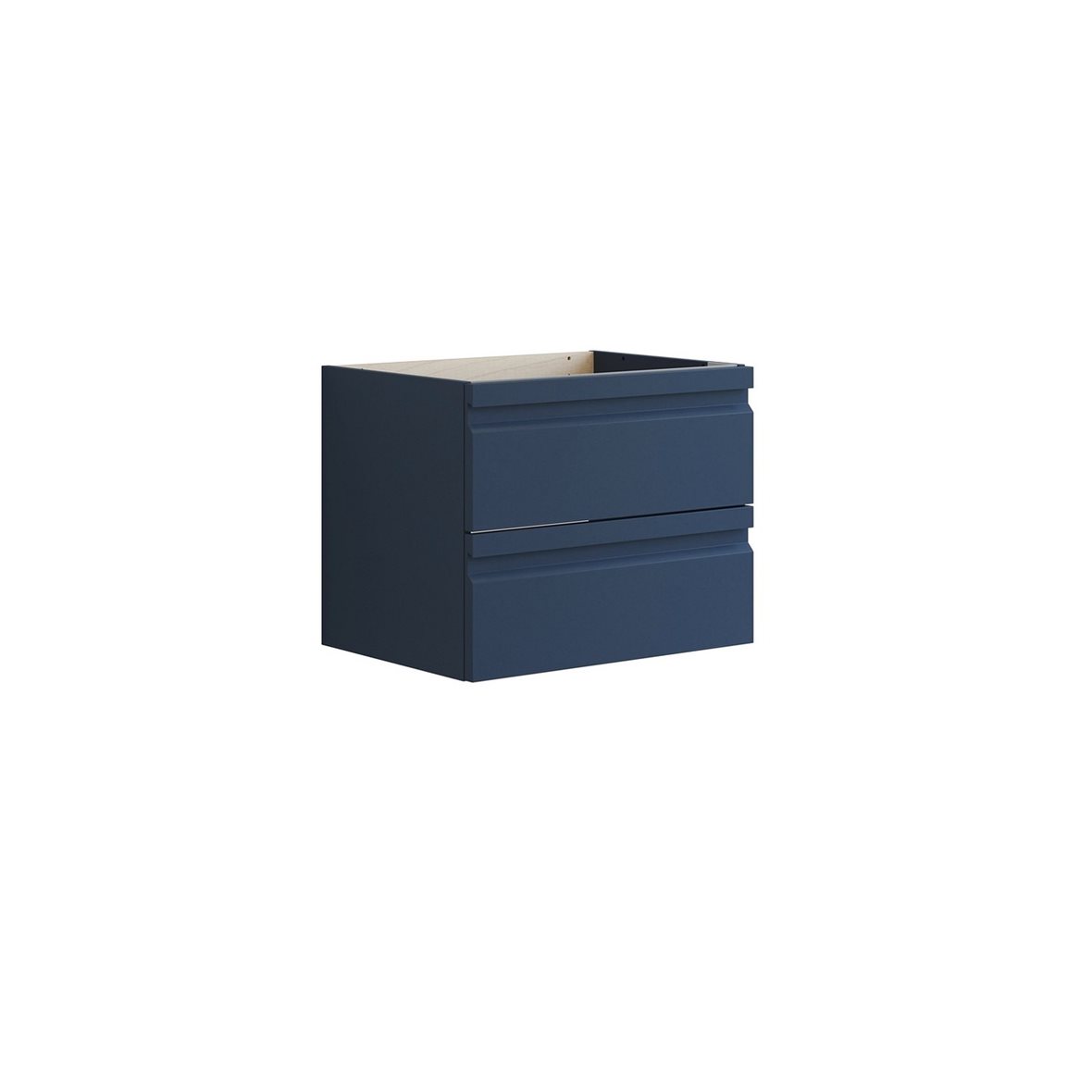 Dansani Luna Urban kaappi tason alle 60x48x44 cm deep blue matta kumilakka 2 ltk integroitu vedin