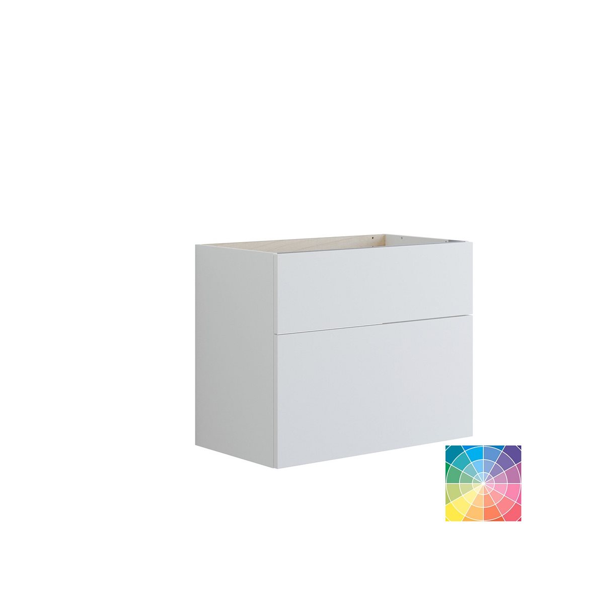 Dansani Luna Urban kaappi tason alle 80x64x44 cm valinnainen väri 2 ltk ilman vetimiä