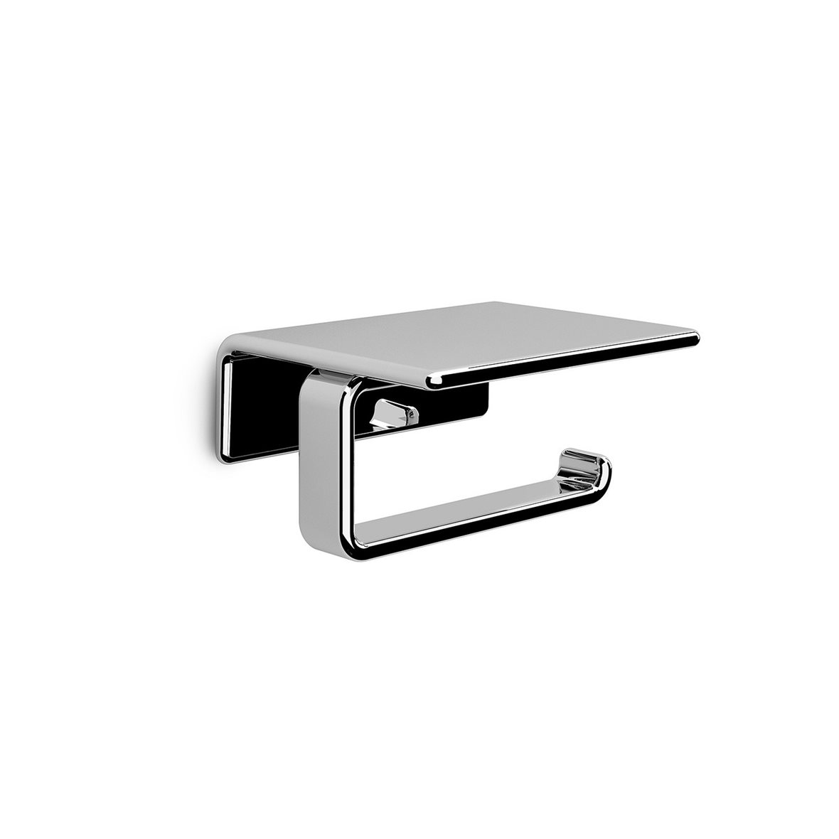 Gedy Il Giglio WC-paperiteline kannella 13,4x7x12 cm kromi