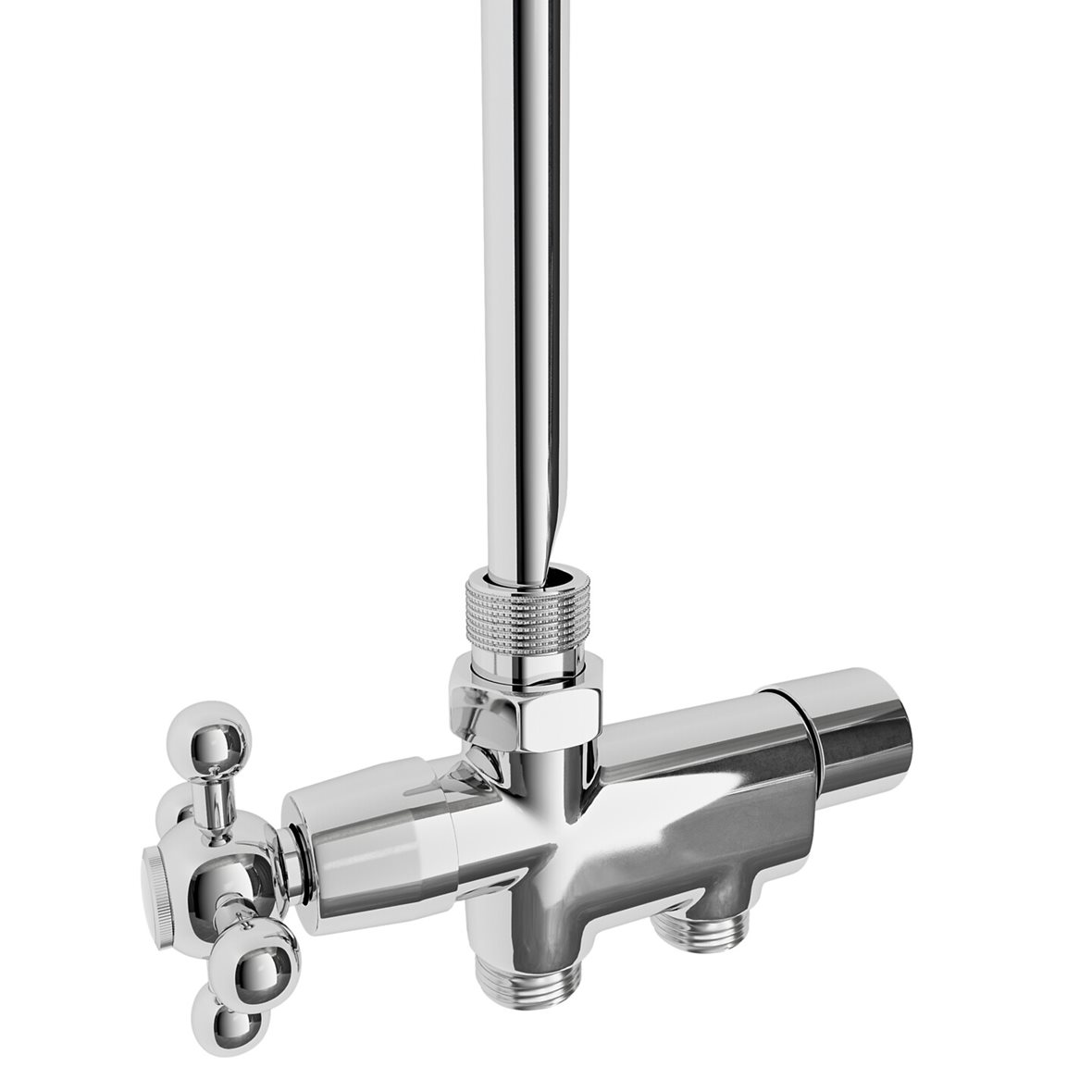 Nordhem NH-venttiili lämmitysveteen kromi manuaalinen Classic 1/2"