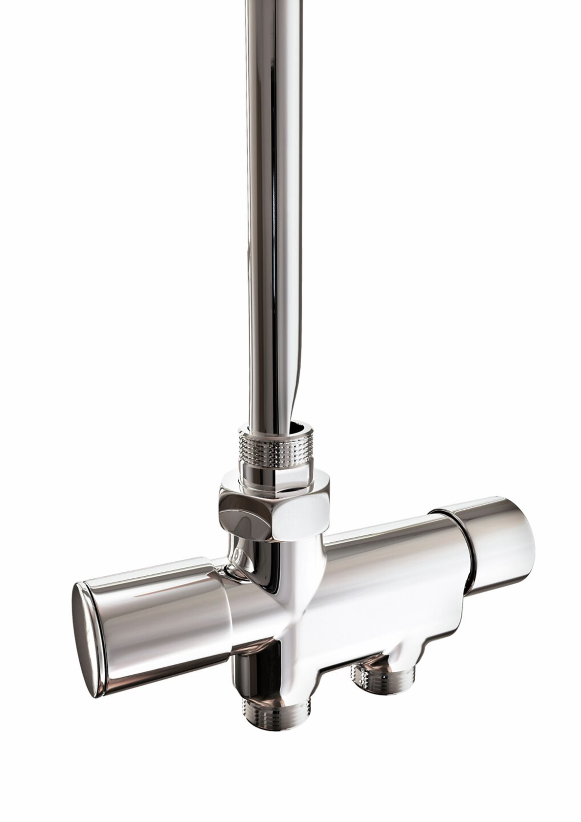 Nordhem NH-venttiili lämmitysveteen kromi manuaalinen 1/2" pitkä