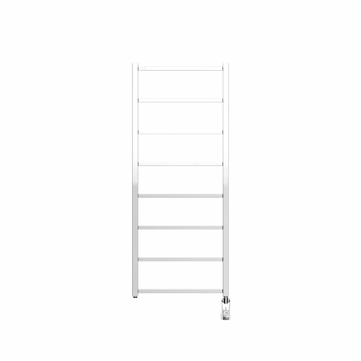 Nordhem Örtofta sähköinen pyyhekuivain termostaatilla 50x133 cm kromi 150W