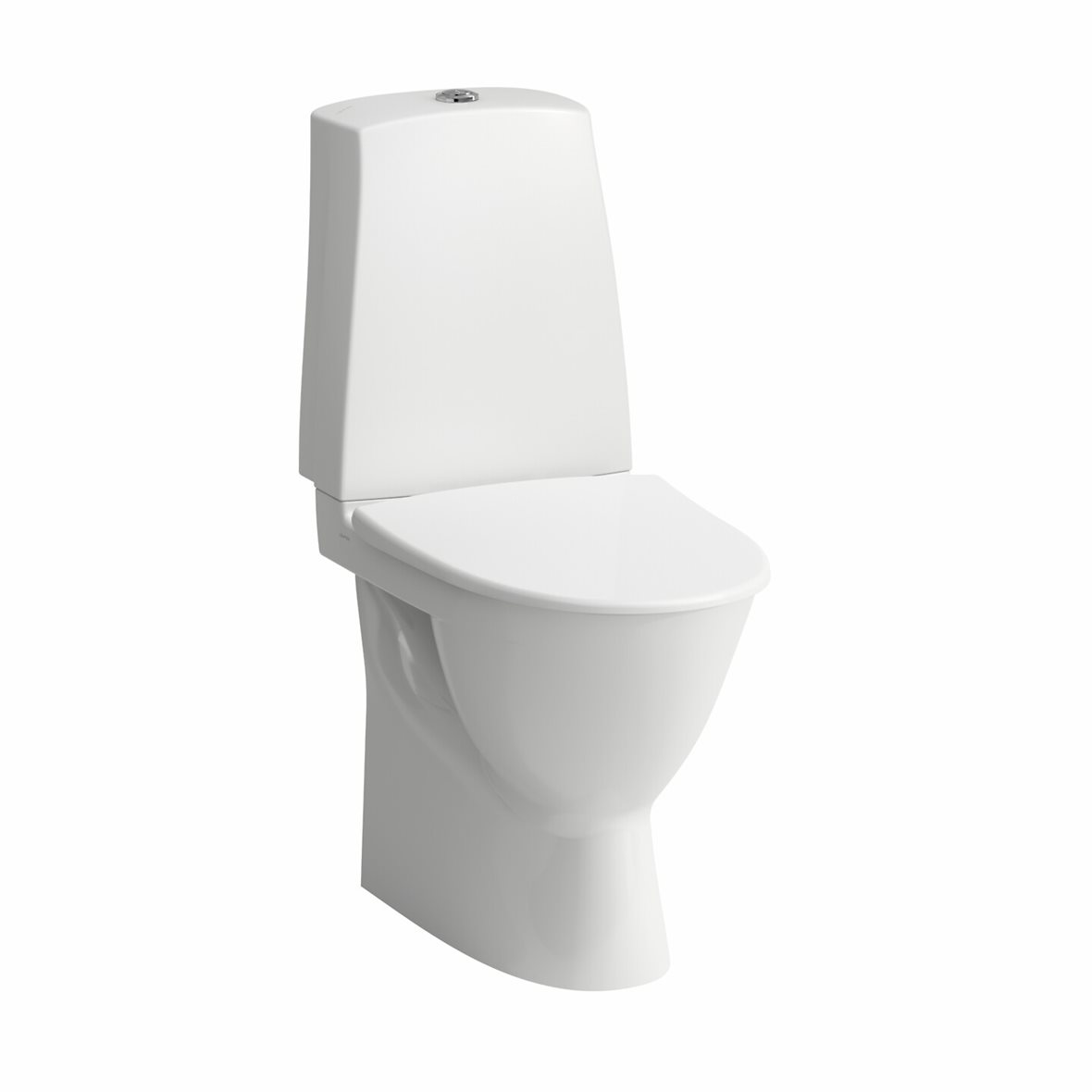 Laufen Pro N WC-istuin lattiaan rimless S-lukko valkoinen LCC sisältää pehmeän istuinkannen
