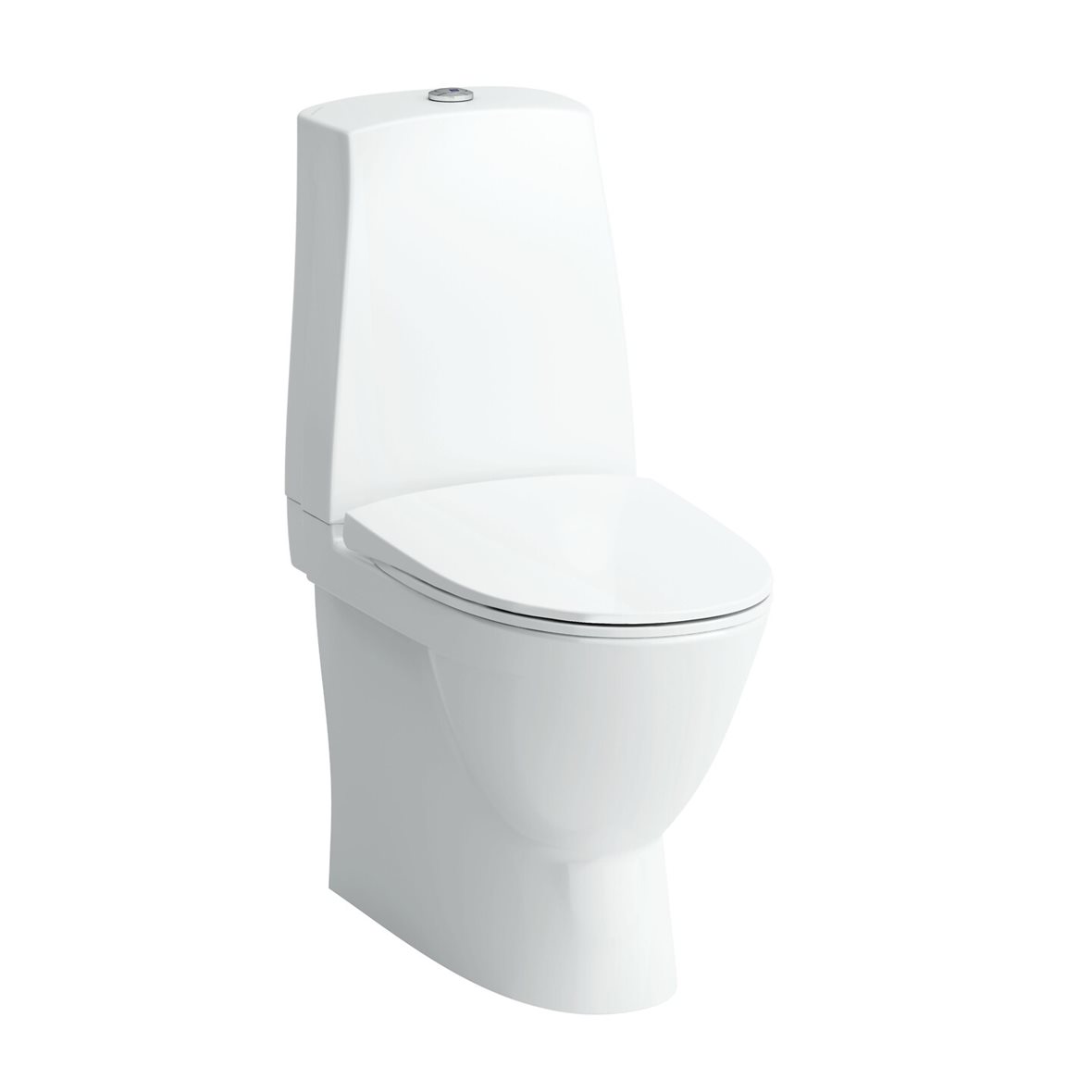 Laufen Pro N WC-istuin lattiaan rimless P-lukko valkoinen LCC sisältää vaimennetun kovan istuinkannen