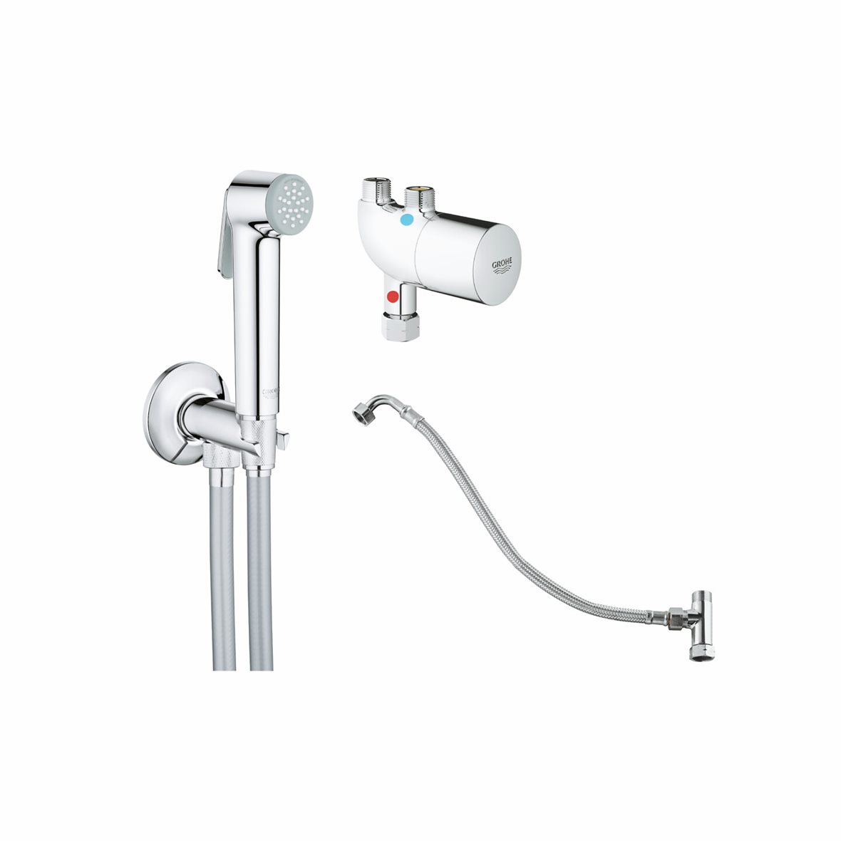 GROHE erillinen bideesuihkupaketti kromi