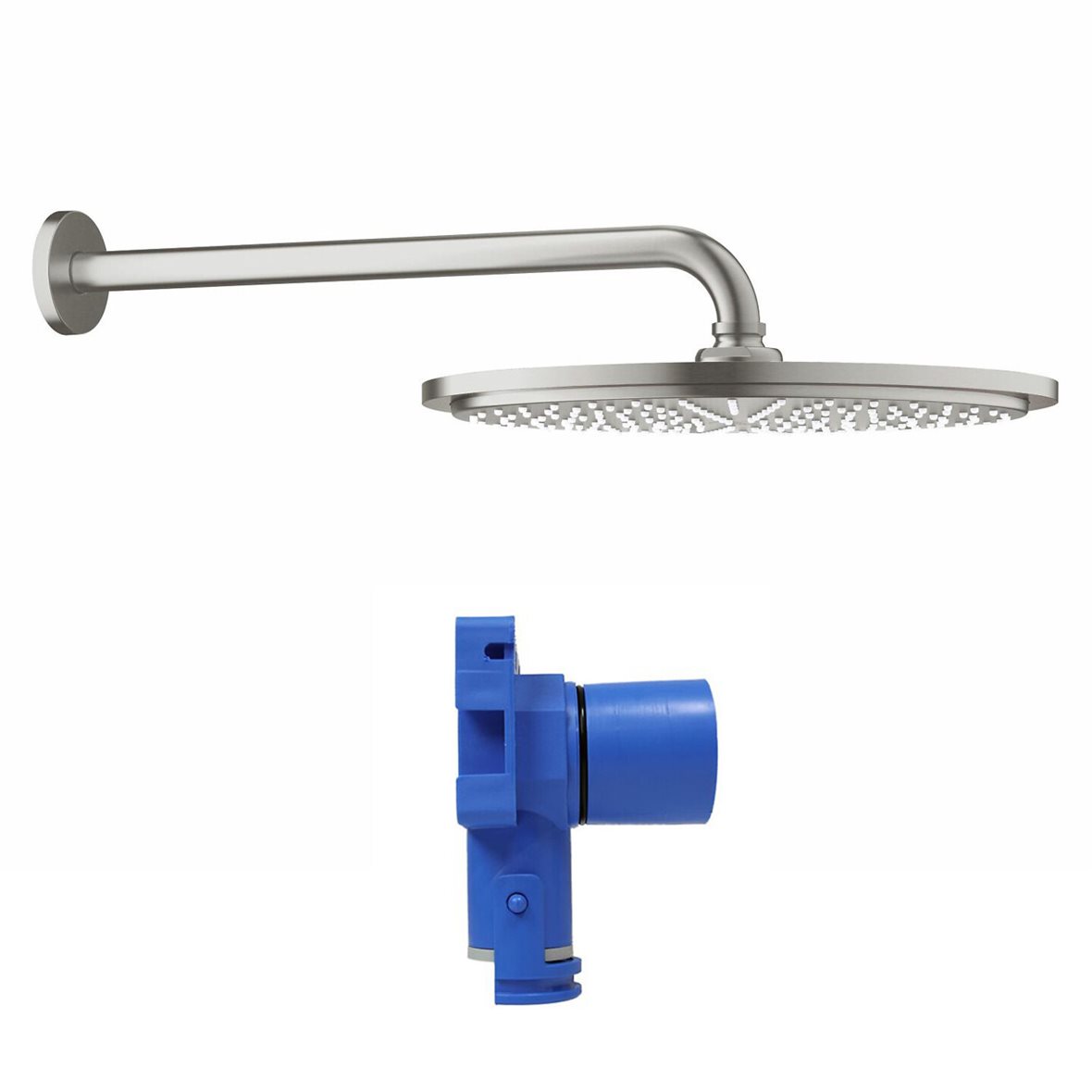 GROHE Rainshower Cosmopolitan 310 yläsuihku seinään paketti supersteel