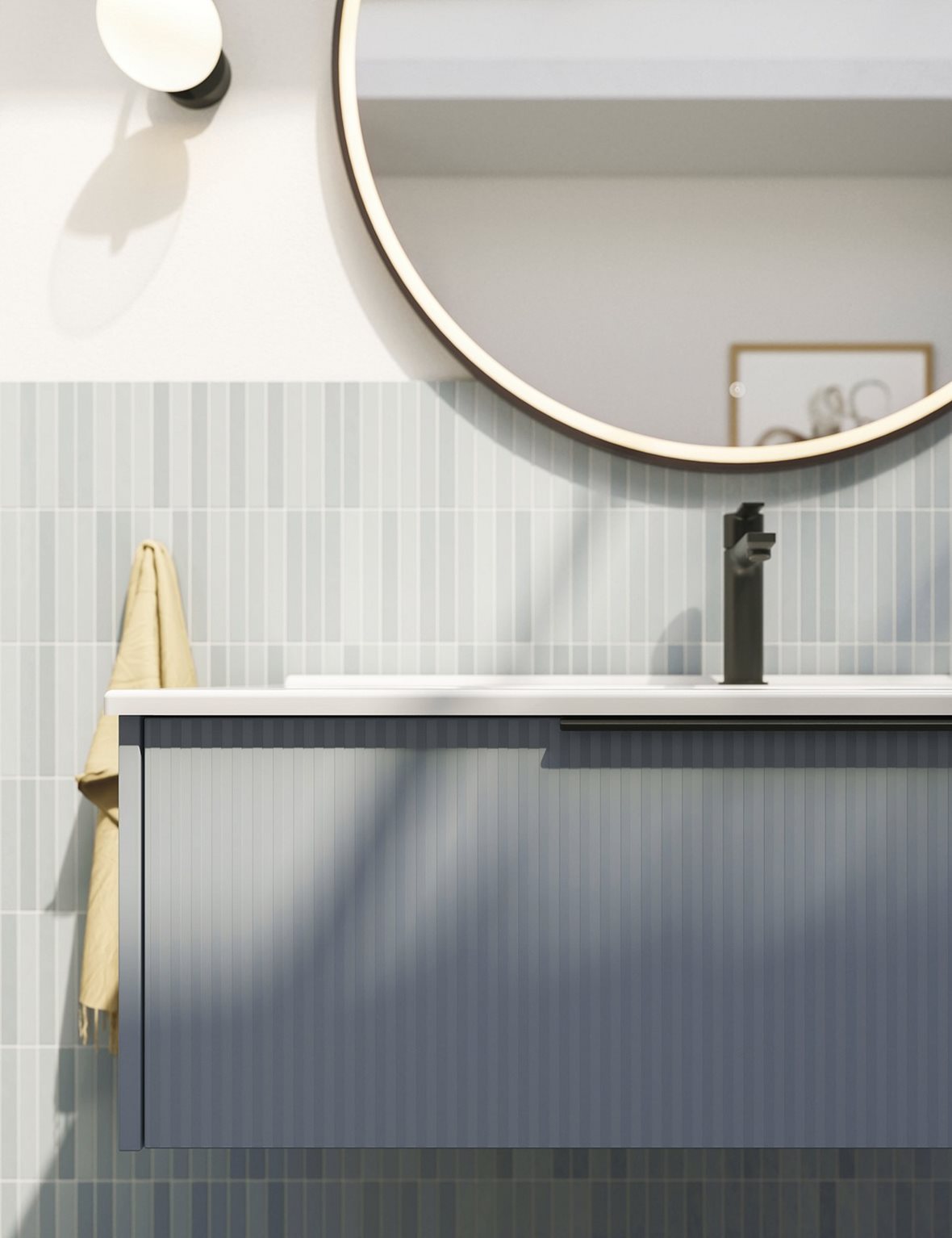 Moderni, Dansani Mido+, Dansani Mido+ Amber kalusteallas 101X45,5X2,8 cm valkoinen posliini kiiltävä vaalea valkoinen, Dansani peilit ja peilikaapit, Dansani Shine peili valolla 90x90x3,3 cm musta päävalaistus valaistuksenohjaus IP44, Klassinen, Dansani Mido Classic, Dansani Mido Classic allaskaappi 100x32x44 cm urakuvioitu vaaleansininen 1 ltk sisältää vetimet seinäviemäröinti