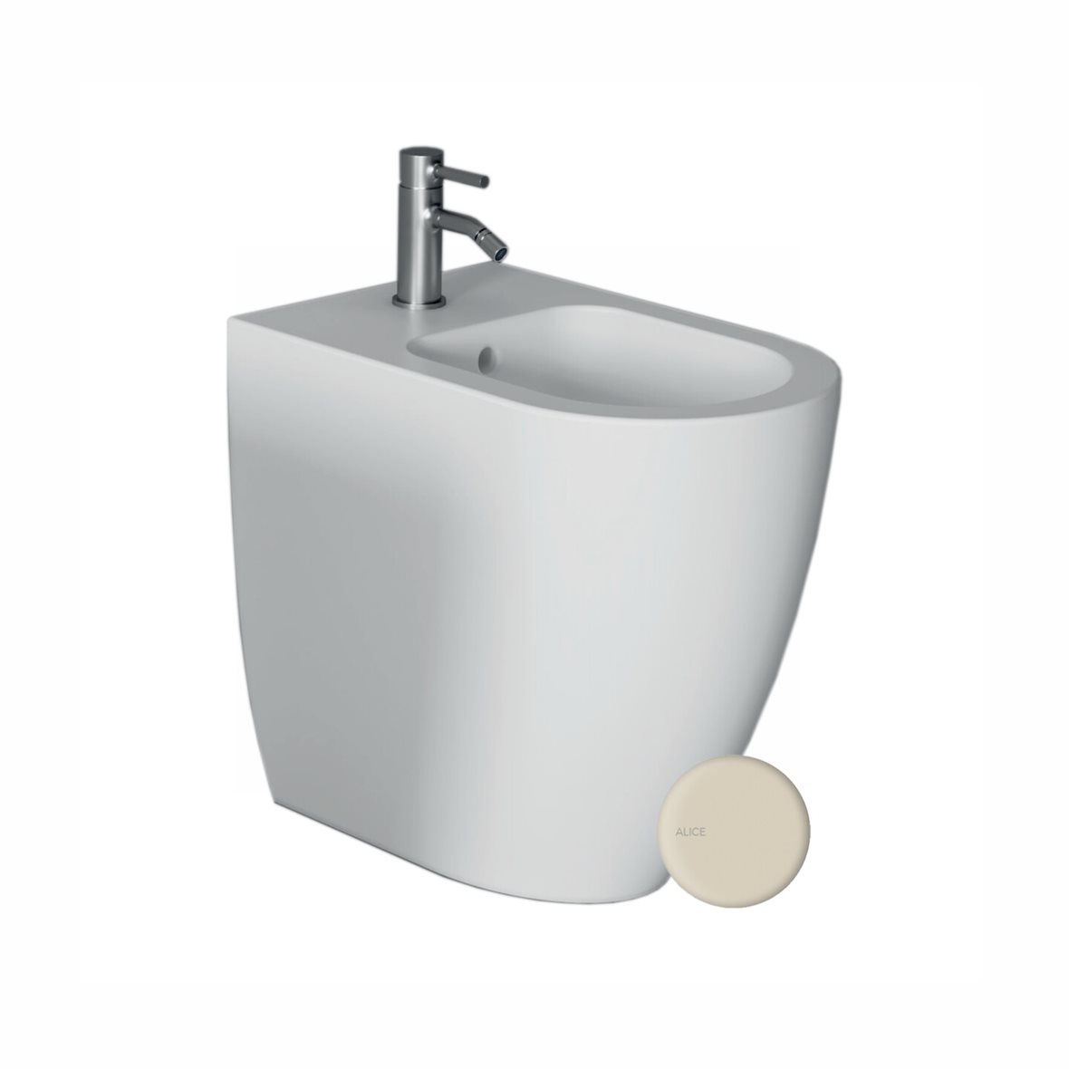 Alice Ceramica FORM pesuistuin lattiaan korkea hiekka