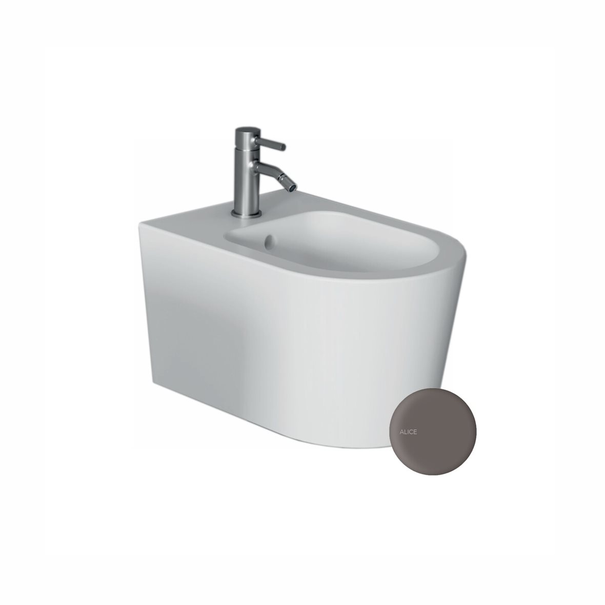 Alice Ceramica FORM pesuistuin seinään 500 kahvi