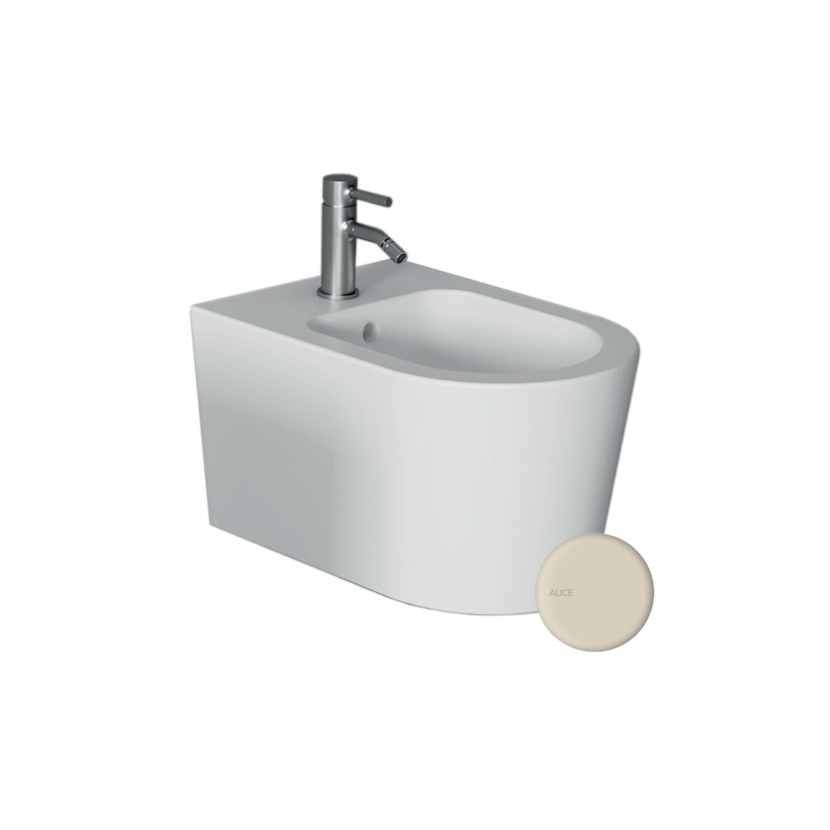 Alice Ceramica FORM pesuistuin seinään 500 hiekka