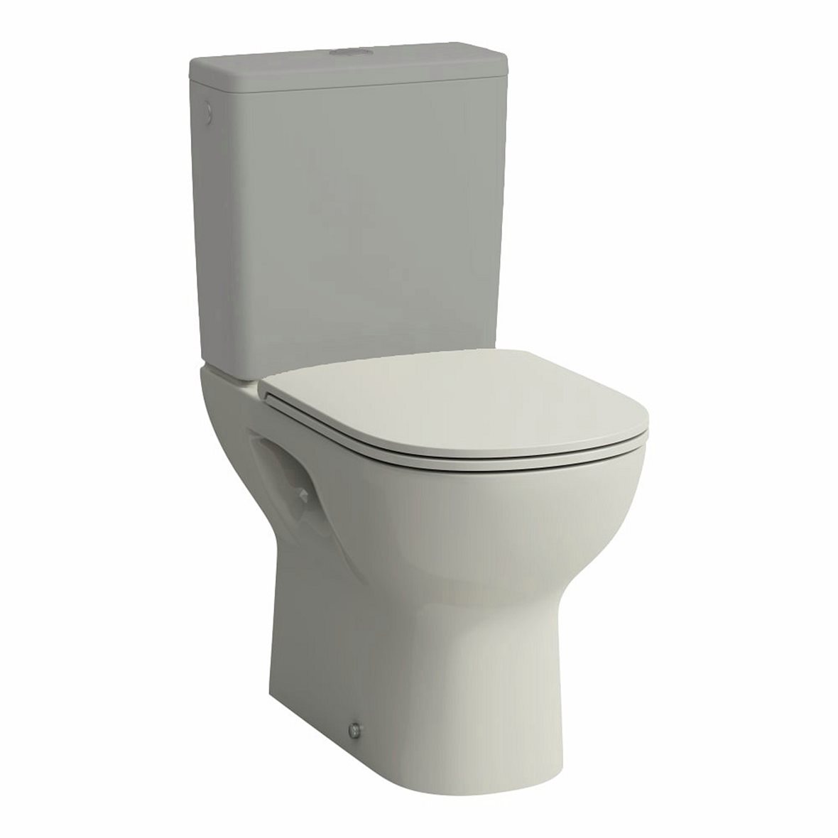 Laufen Lua WC-istuinkulho ilman säiliötä lattiaan rimless S-lukko pergamon