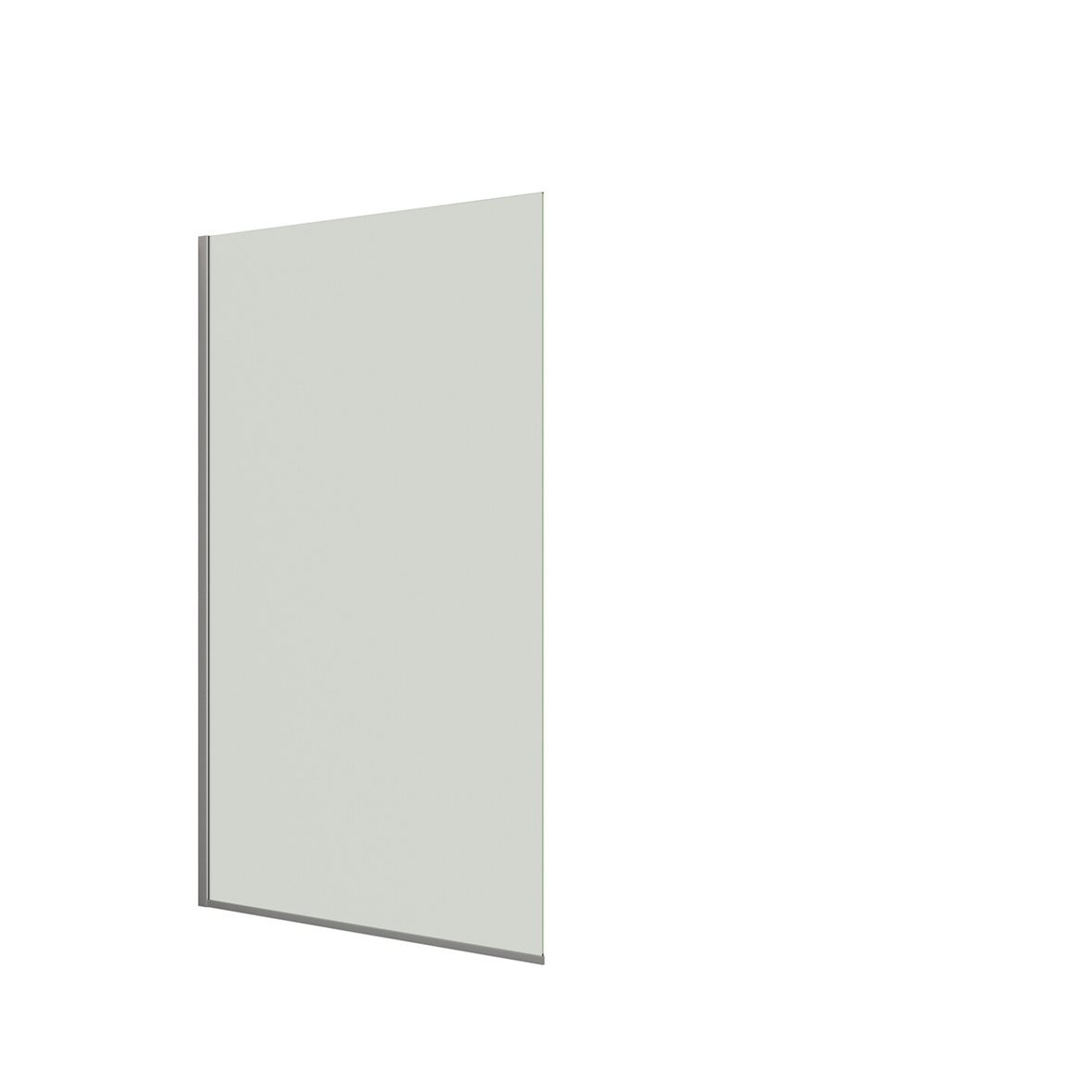 Dansani Match kiinteä suihkuseinä 140x200 cm satiini/kirkas