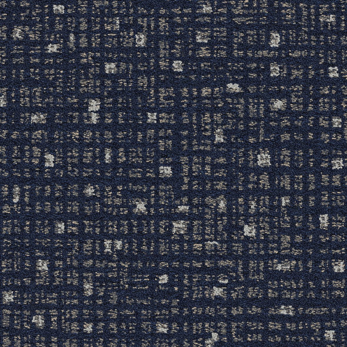 Interface Dressed Lines Positive Spin tekstiililaatta 1907007 Navy 50X50