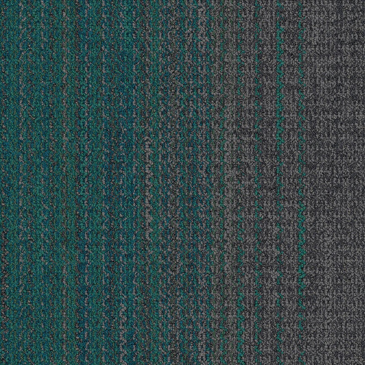 Interface Woven Gradience 200 tekstiililaatta 4307005 Ink/Emerald 50x50