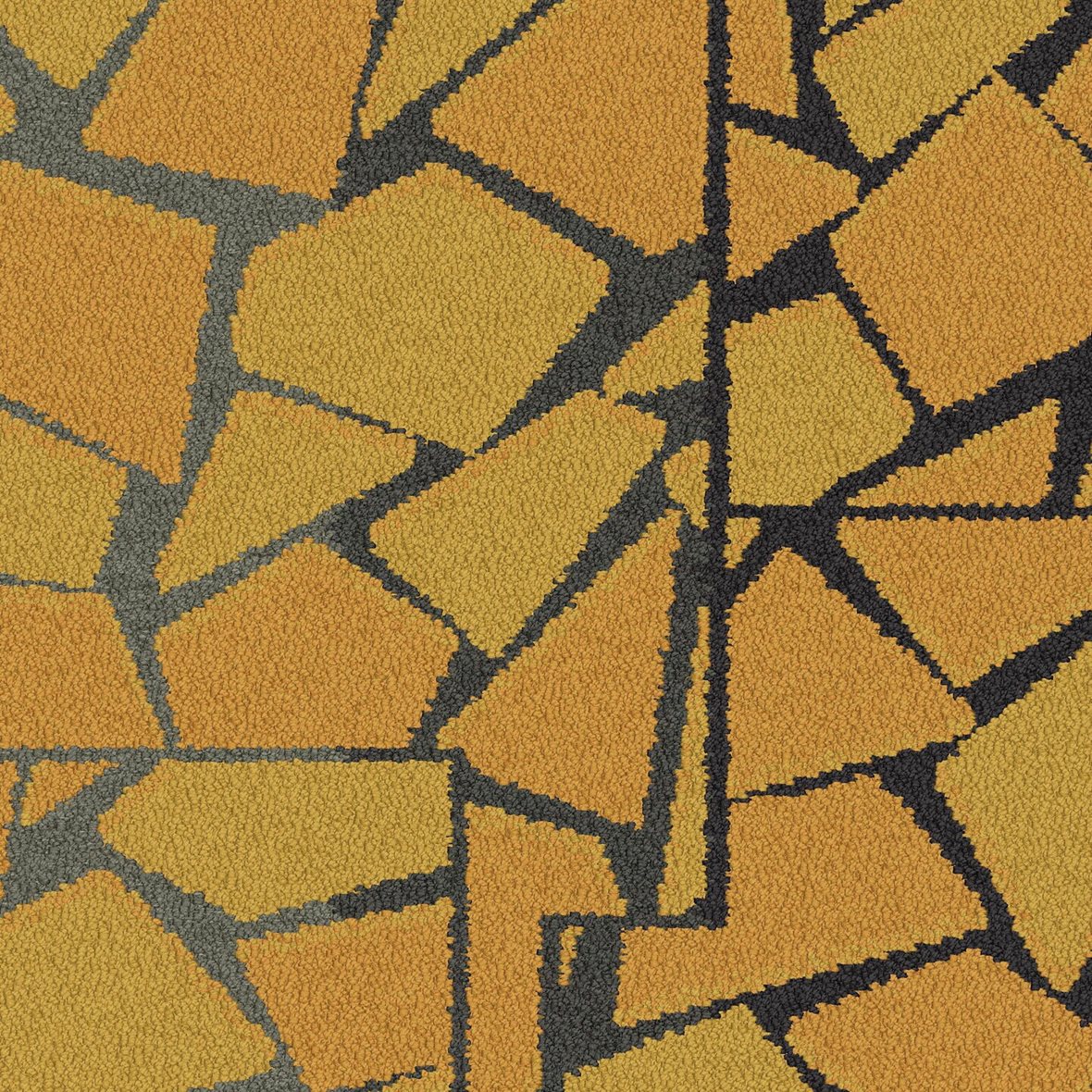 Interface HC Rue tekstiililaatta 8344004 Yellow 50X50