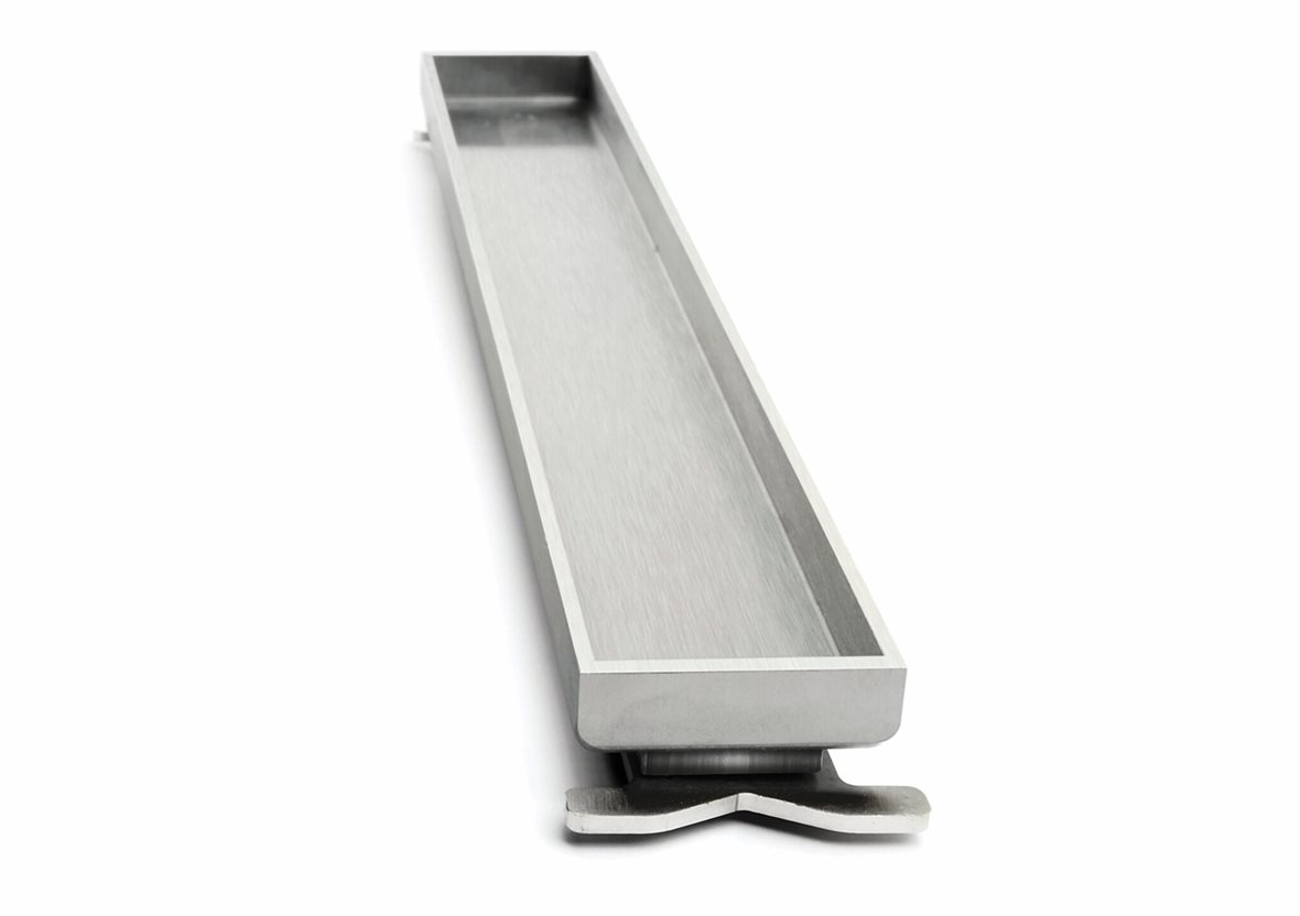 Unidrain HighLine 1940 cassette 700/12 mm RST AISI 304 harjattu teräs