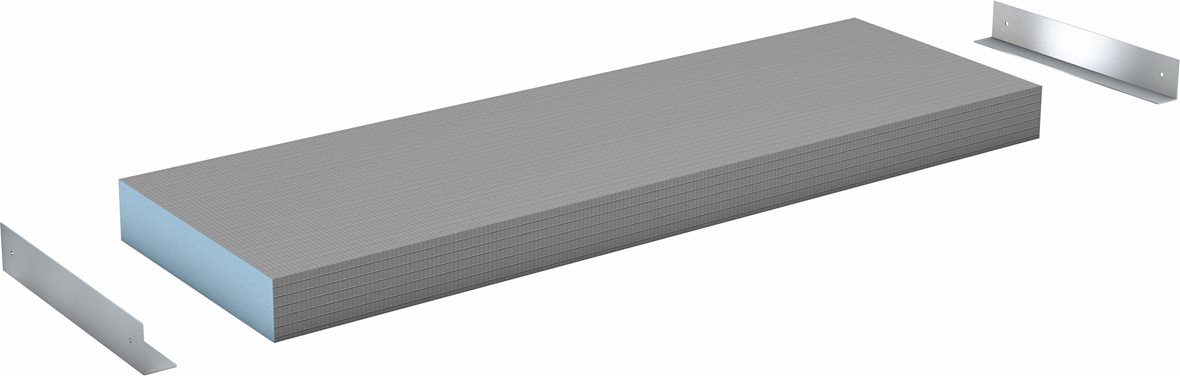 wedi Sanoasa penkki 4 80x1200x380 mm kallistus eteen suora