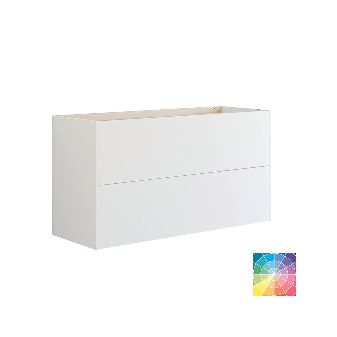 Dansani Luna Classic kaappi tason alle 120x64x44 cm valinnainen väri 2 ltk ilman vetimiä