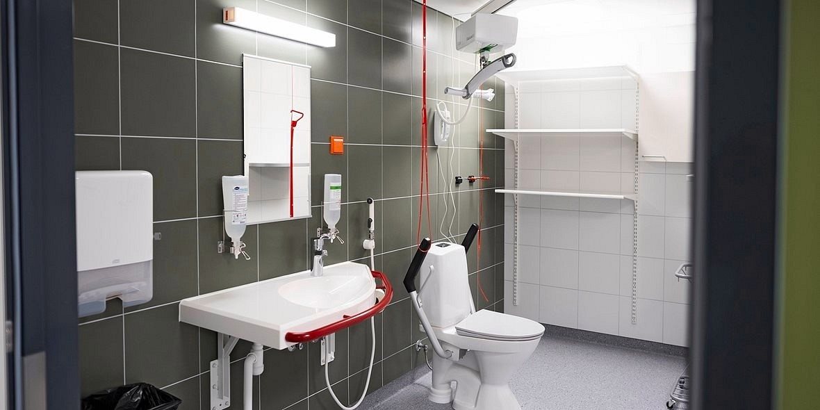 Esteettömät wc:t ja kylpyhuoneet
